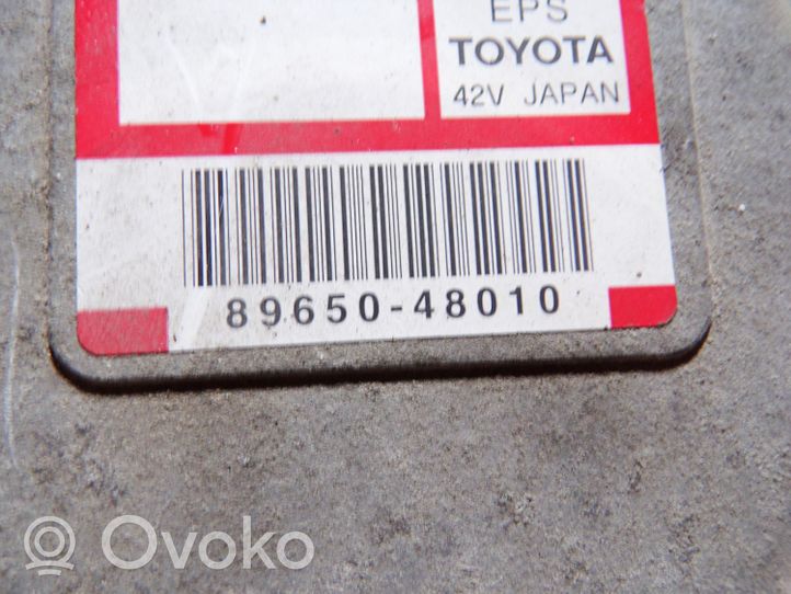 Lexus RX 330 - 350 - 400H Unité de commande / calculateur direction assistée 8965048010