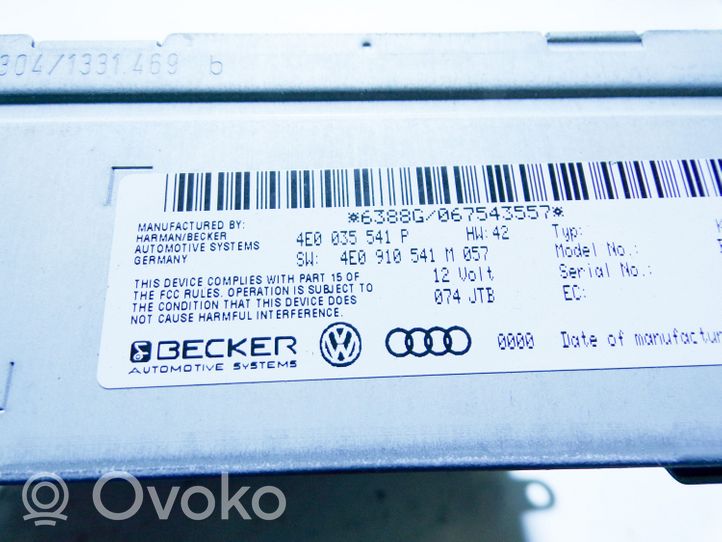 Audi Q7 4L Autres unités de commande / modules 4E0035541P