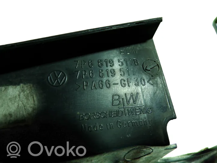 Volkswagen Touareg II Heat shield in engine bay 7P6819511B