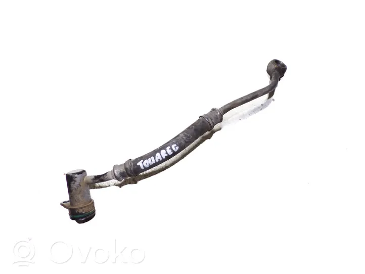 Volkswagen Touareg II Tubo flessibile mandata olio del turbocompressore turbo 057121597R