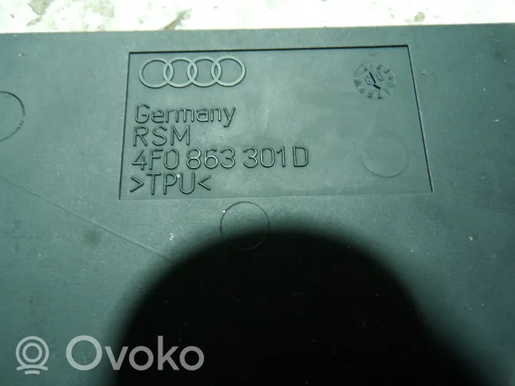 Audi A6 S6 C6 4F Kita centrinė konsolės (tunelio) detalė 4F0863244C