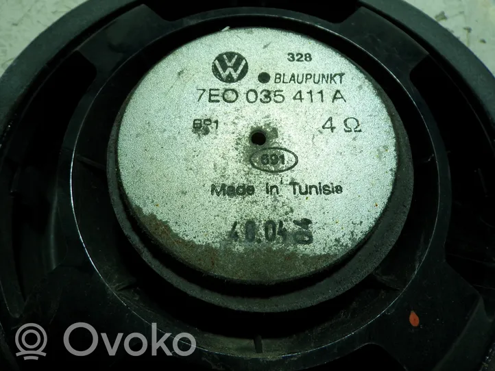 Volkswagen Touareg I Rear door speaker 7E0035411A