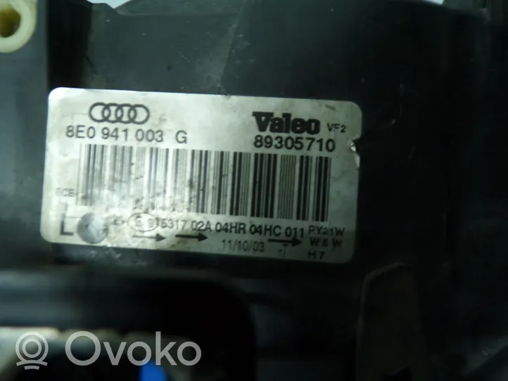 Audi A4 S4 B6 8E 8H Передняя фара 8E0941003G