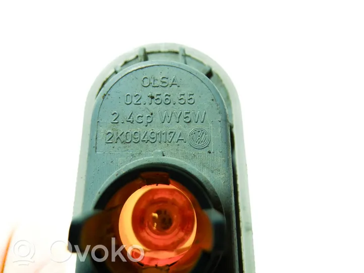 Volkswagen Caddy Front fender indicator light 2K0949117A