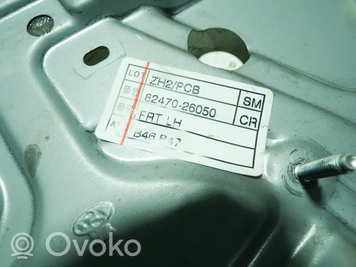 Hyundai Santa Fe Mechanizm podnoszenia szyby przedniej bez silnika 8247026050