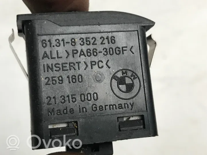 BMW 7 E38 Interruttore di regolazione dell’illuminazione del quadro 8352216