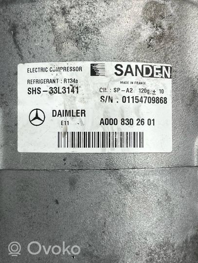 Mercedes-Benz S W222 Compressore aria condizionata (A/C) (pompa) A0008302601