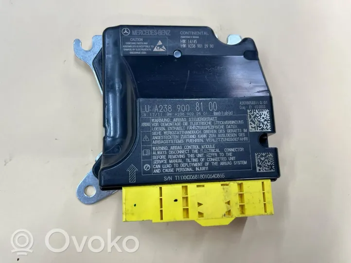 Mercedes-Benz S C217 Module de contrôle airbag A2389008100