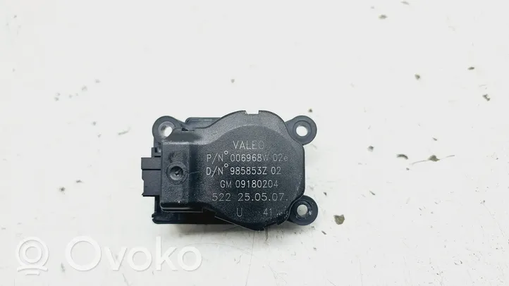Opel Signum Air flap motor/actuator 09180204