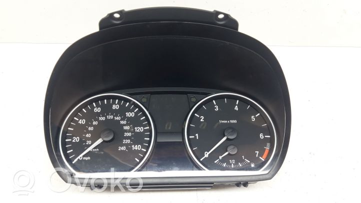 BMW 1 E81 E87 Compteur de vitesse tableau de bord 9166814