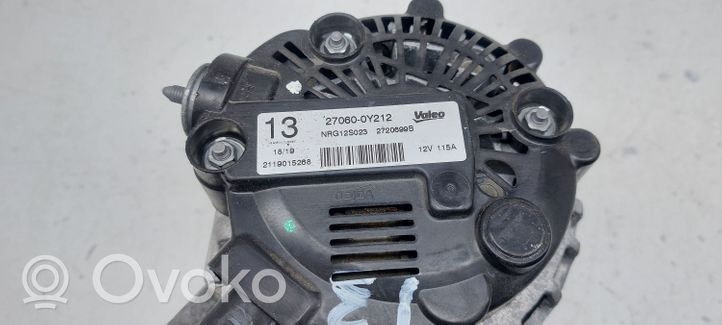 Toyota C-HR Generatore/alternatore 270600Y212