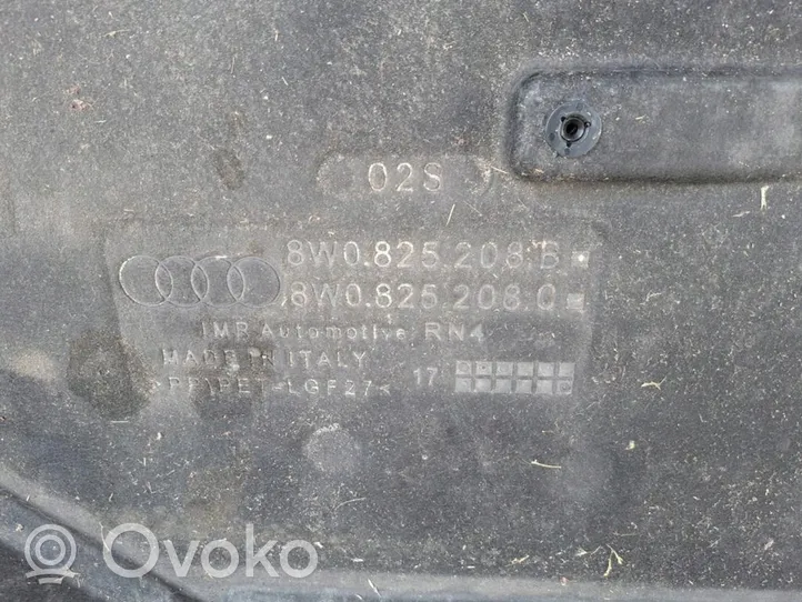 Audi A4 S4 B9 Vidurinė dugno apsauga 8W0825208B