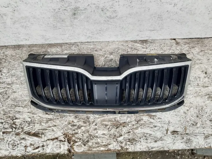 Skoda Octavia Mk3 (5E) Maskownica / Grill / Atrapa górna chłodnicy 5E0853653A