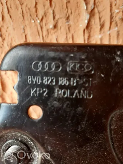 Audi A3 S3 8V Rygiel / Zaczep zamka pokrywy przedniej / maski silnika 8V0823186B