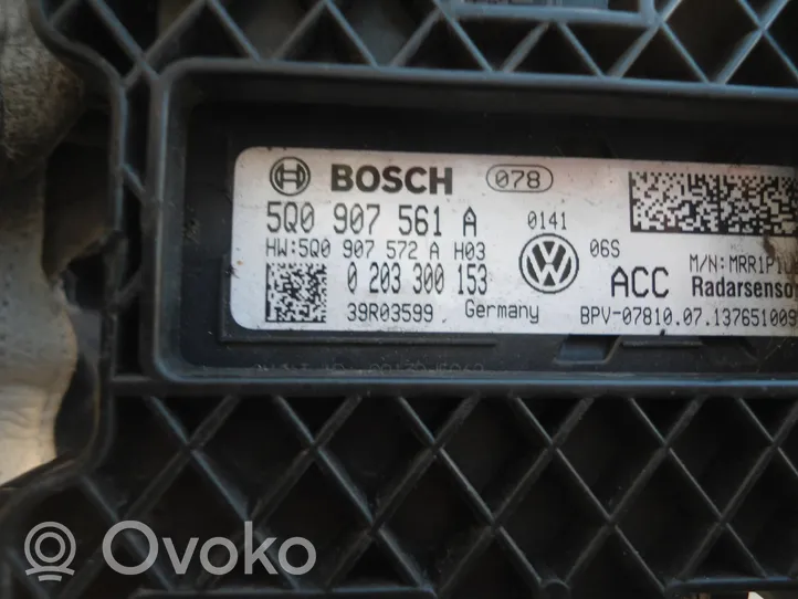 Volkswagen Golf Sportsvan Capteur radar de distance 5Q0907572B
