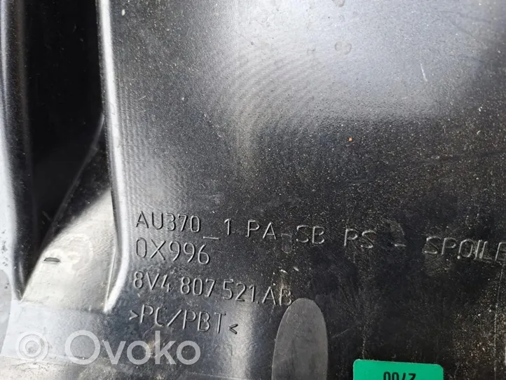 Audi RS3 Takapuskurin alaosan lista 8V4807521AB