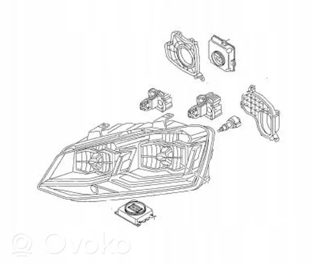 Skoda Rapid (NH) Headlight/headlamp BIXENON-1916