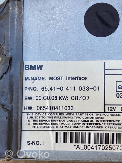 BMW M6 Kiti valdymo blokai/ moduliai 654104110330