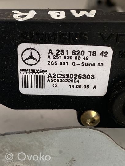 Mercedes-Benz R W251 Stiklo kėbule (fortkės) atidarymo el. varikliukas A2518200342