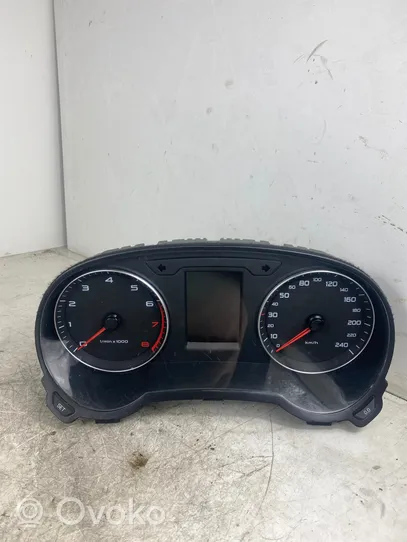 Audi A1 Tachimetro (quadro strumenti) 8X0920900