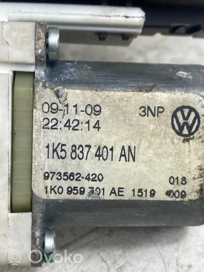 Volkswagen Jetta V Etuoven ikkunan nostomoottori 1K5837401AN