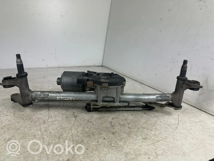 Volkswagen Sharan Front wiper linkage and motor 7N1955023A