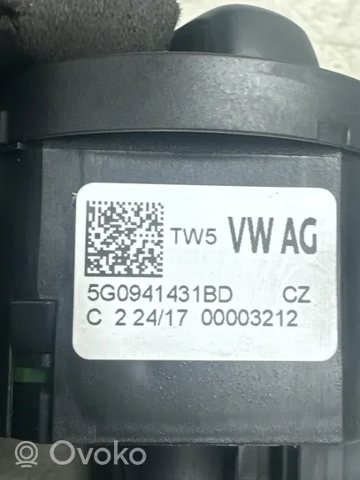 Volkswagen Golf VII Interrupteur d’éclairage 5G0941431BD