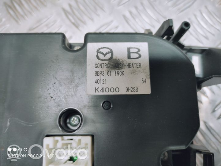 Mazda 3 II Panel klimatyzacji BBP361190K