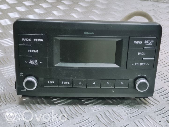 KIA Rio Radio/CD/DVD/GPS-pääyksikkö 96150H8650WK