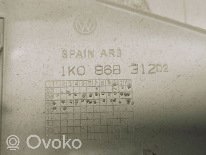 Volkswagen Golf VI Rivestimento montante (B) (superiore) 1K0868312