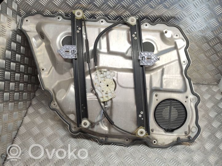 Audi A8 S8 D3 4E Mechanizm podnoszenia szyby tylnej bez silnika 4E0839850