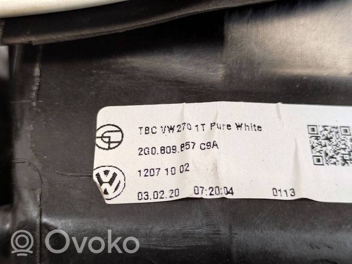 Volkswagen Polo VI AW Bouchon, volet de trappe de réservoir à carburant 2G0809857