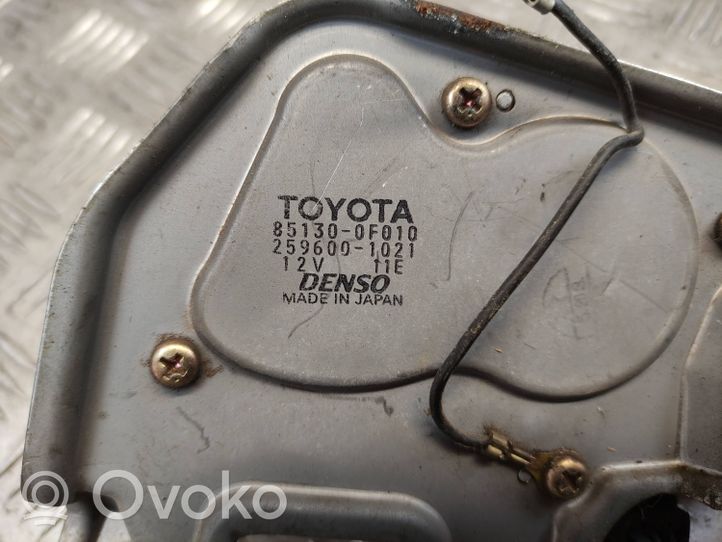 Toyota Corolla Verso AR10 Moteur d'essuie-glace arrière 851300F010