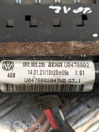 Volkswagen Polo V 6R Elektrinis salono pečiuko radiatorius 6R0963235