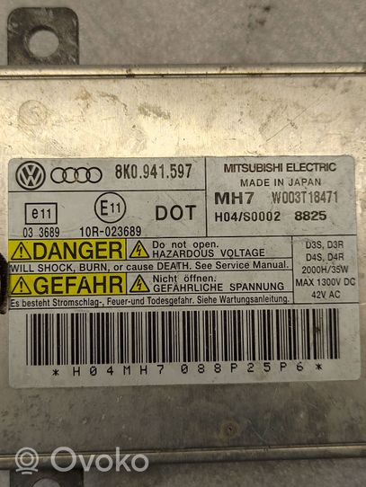 Audi A3 S3 8V Module de ballast de phare Xenon 8K0941597
