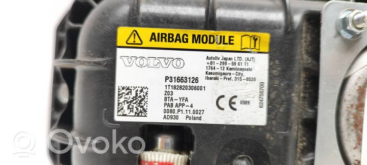 Volvo XC40 Airbag del passeggero 31663126