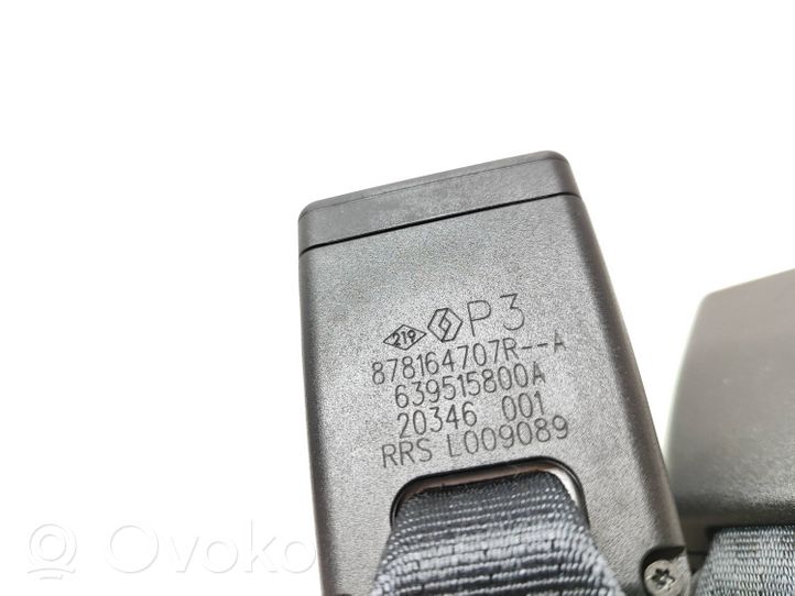 Dacia Sandero Rear seatbelt buckle 878164707R