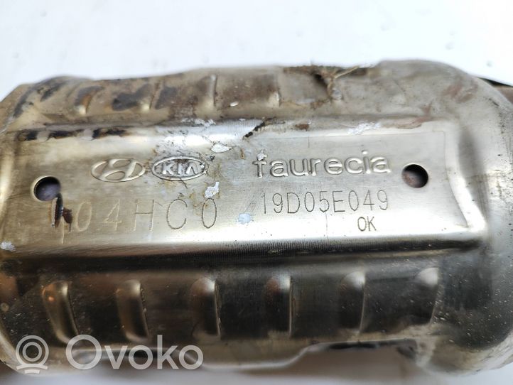 KIA Rio Filtr cząstek stałych Katalizator / FAP / DPF 19D05E049