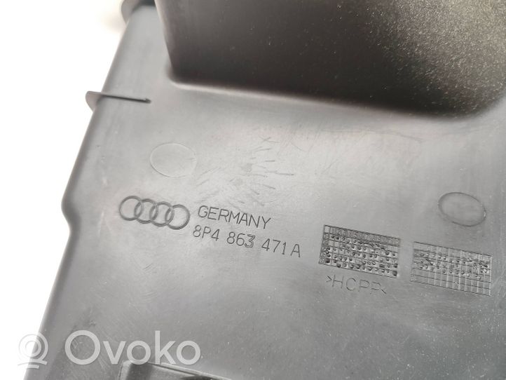 Audi A3 S3 A3 Sportback 8P Rivestimento di protezione sottoporta del bagagliaio/baule 8P4863471A