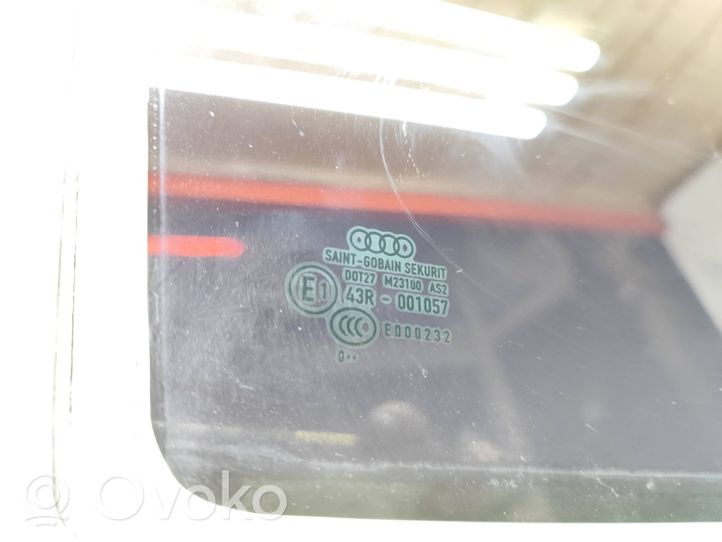 Audi A3 S3 A3 Sportback 8P Rear door window glass 43R001057