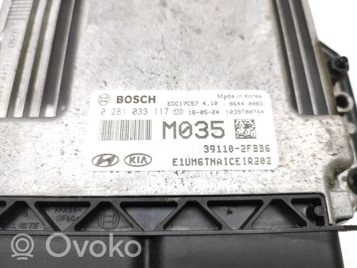 KIA Sorento Sterownik / Moduł ECU 391102FBB6