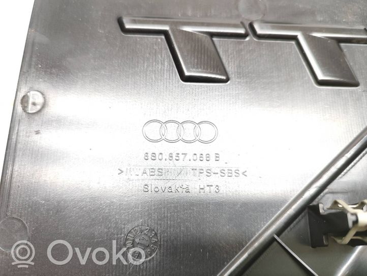Audi TT TTS RS Mk3 8S Kojelaudan sivupäätyverhoilu 8S0857086B