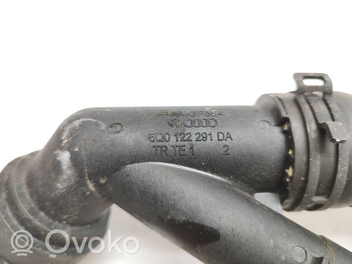 5Q0122291DA Audi TT TTS RS Mk3 8S Tuyau de liquide de refroidissement ...