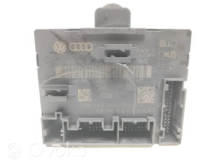 Audi Q3 8U Durų elektronikos valdymo blokas 8X0959793H