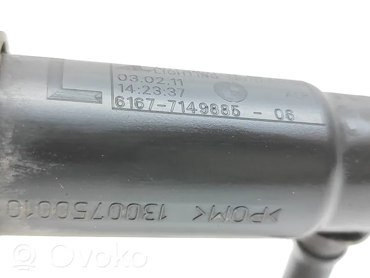 BMW 5 F10 F11 Ugello a spruzzo lavavetri per faro 7149885