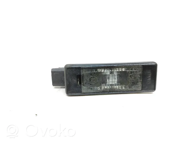 Citroen DS5 Lampa oświetlenia tylnej tablicy rejestracyjnej 9661480980