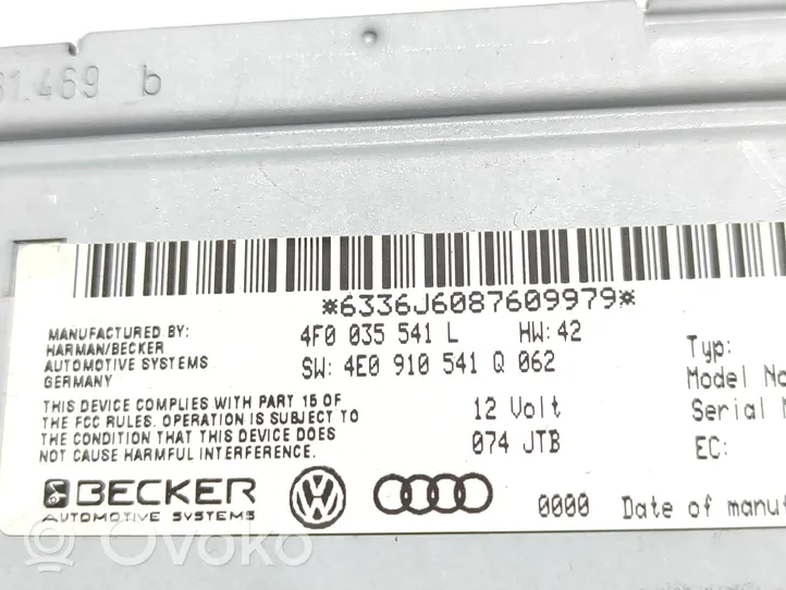 Audi A4 S4 B8 8K Amplificatore 4F0035541L