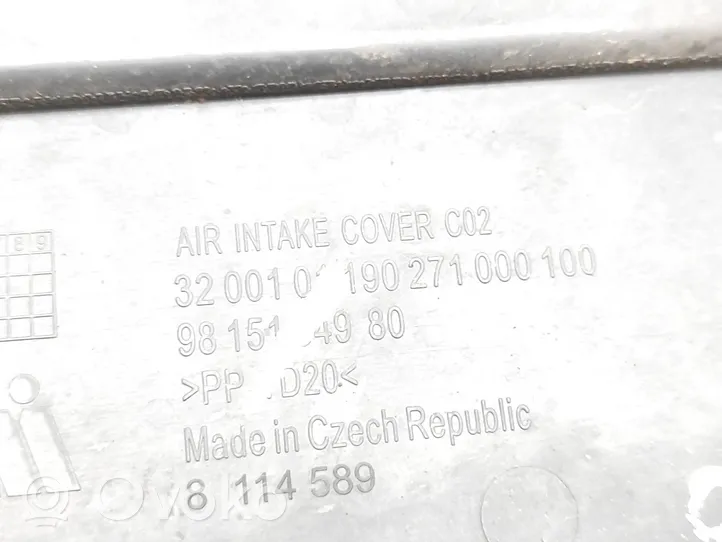Citroen C3 Grille inférieure de pare-chocs avant 9815114980