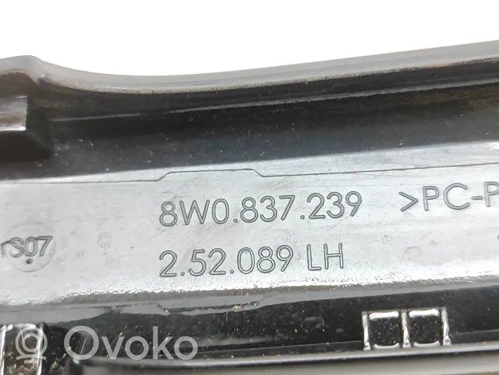 Audi A4 S4 B9 8W Klamka zewnętrzna drzwi tylnych 8W0837239