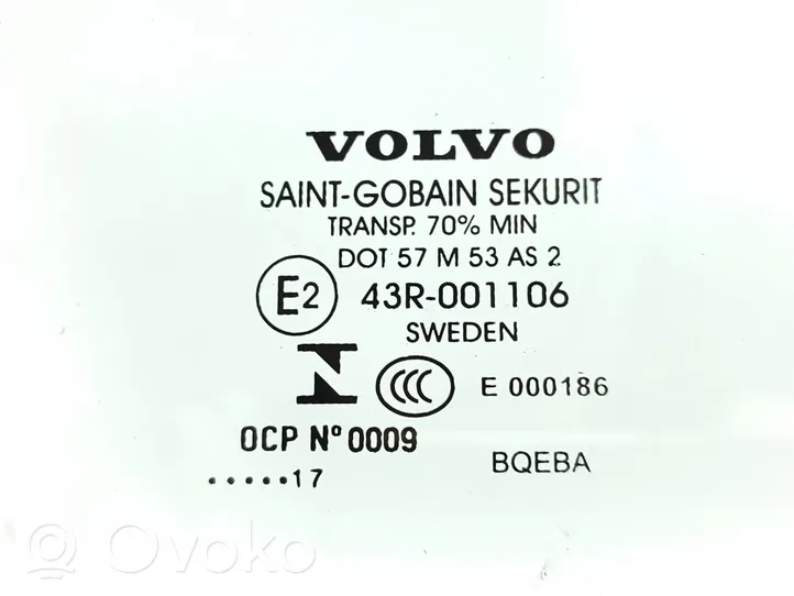 Volvo S90, V90 Pagrindinis priekinių durų stiklas (keturdurio) 43R001106